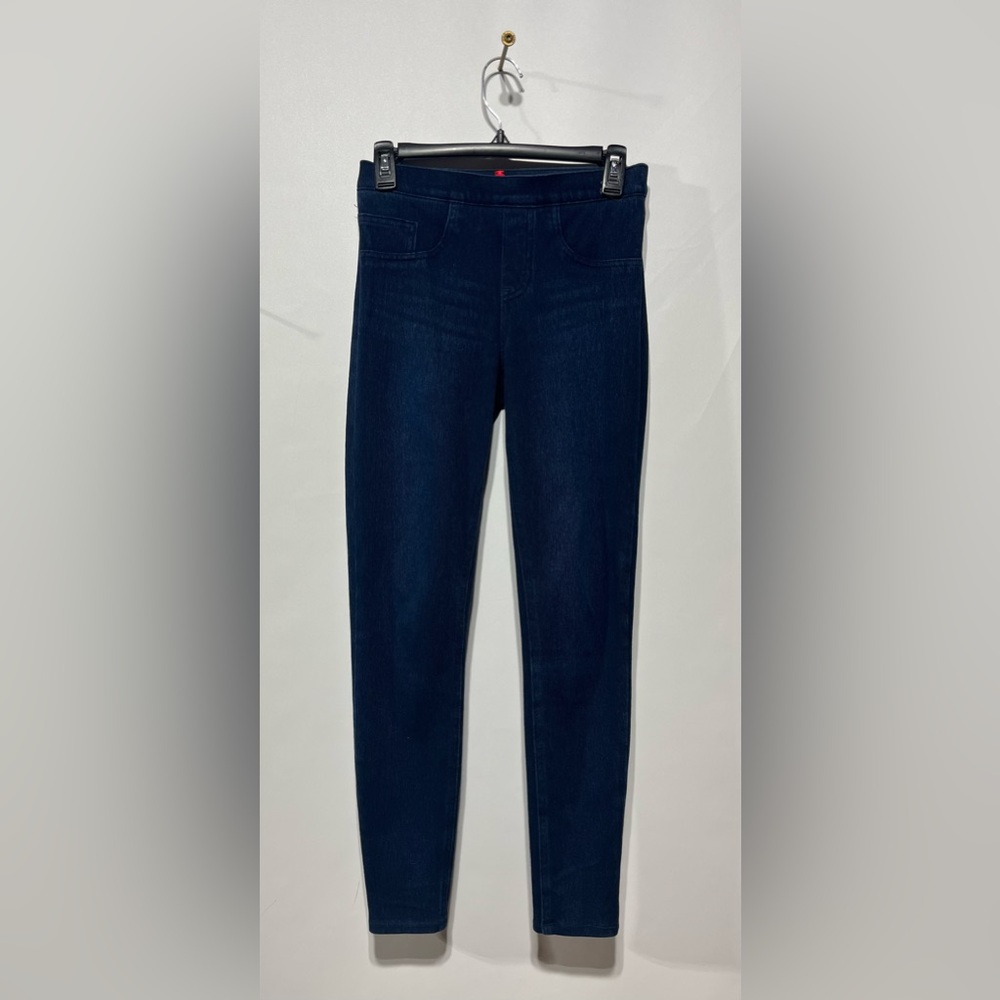 SPANX‎ Jean-ish Leggings In Twilight Rinse Size XS Inseam 27.5"